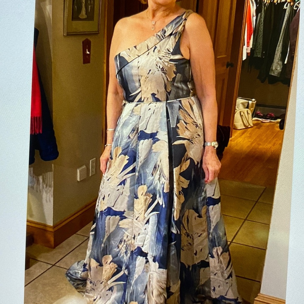 Gorgeous full length dress.